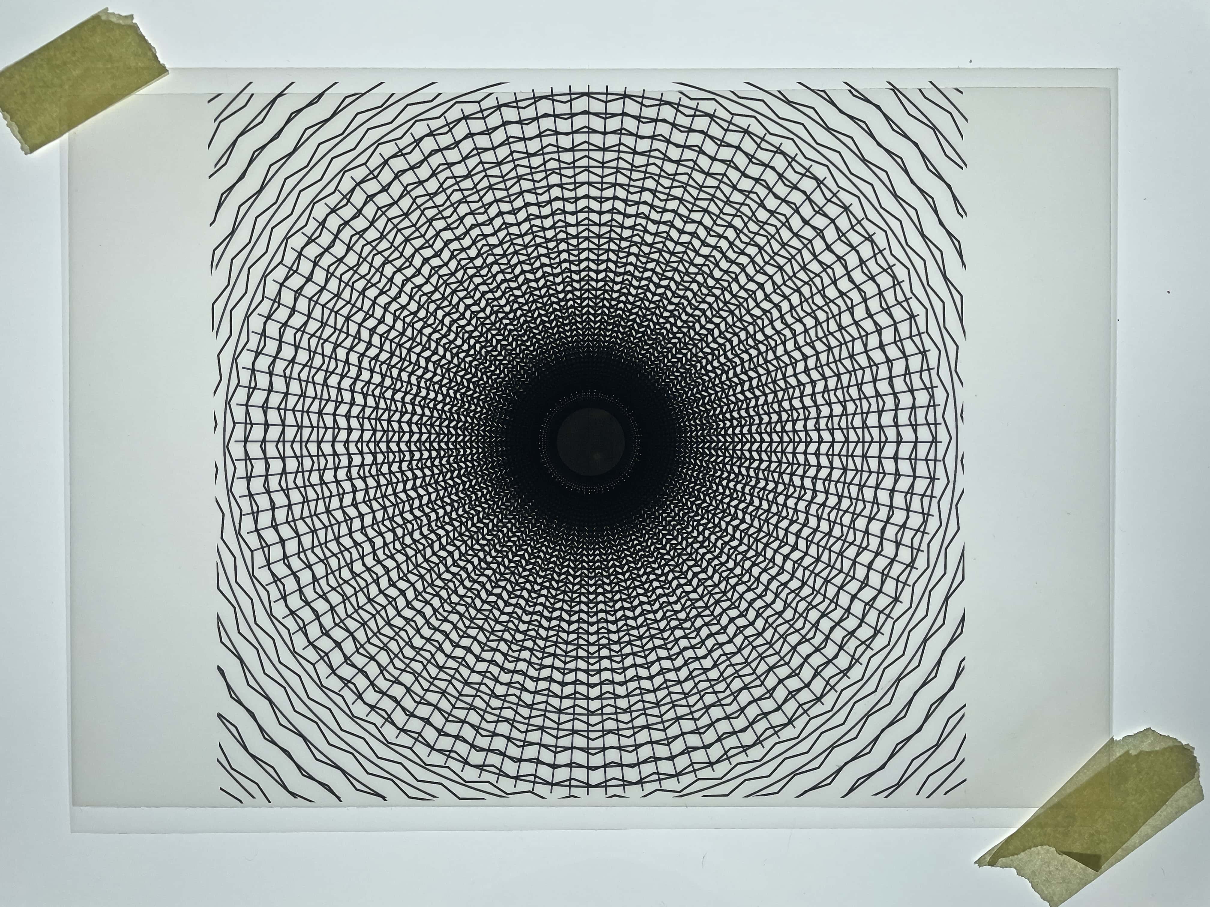 Developing the moiré effect: Combining different patterns