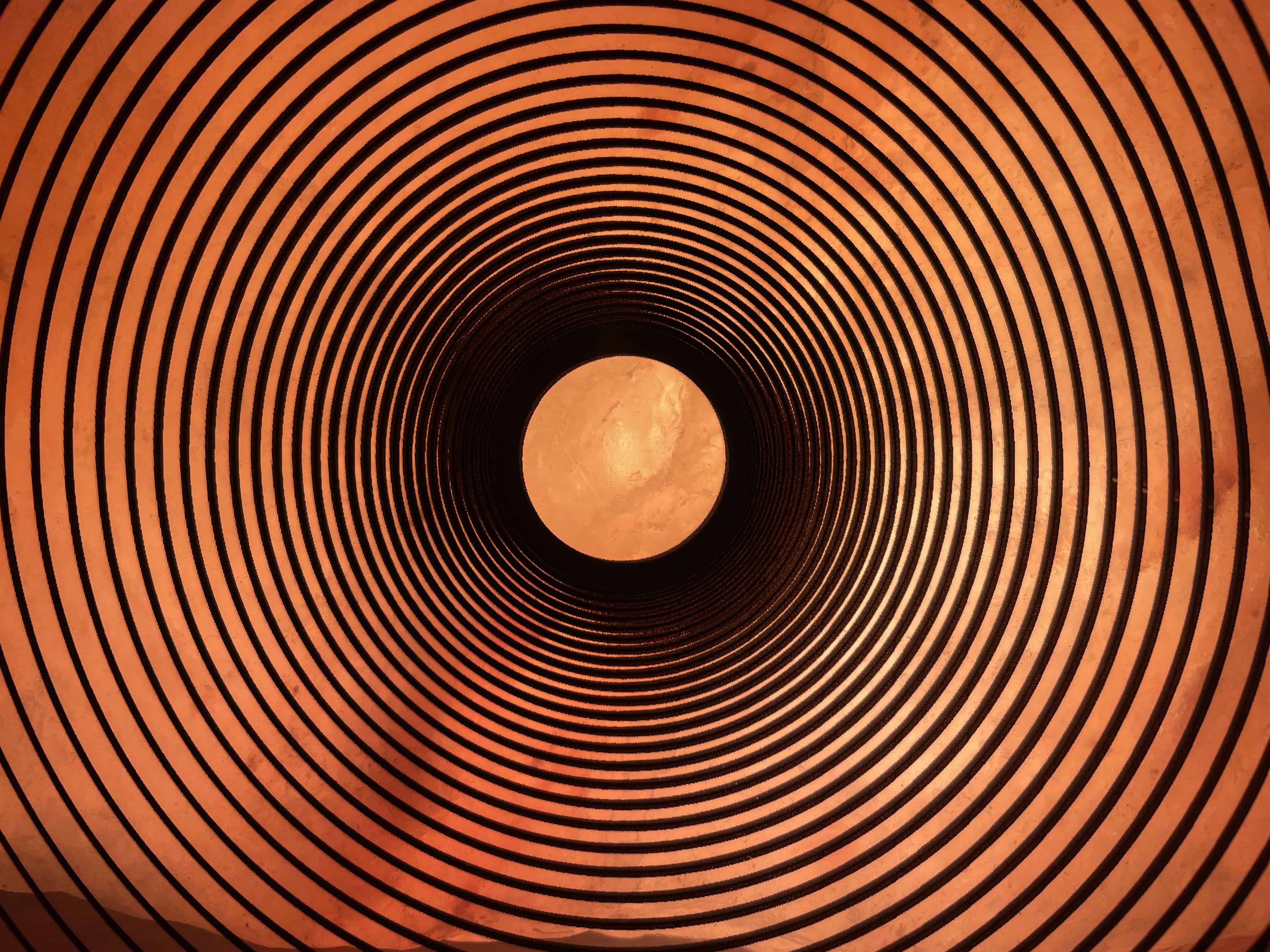 Moiré effect tests with texture background