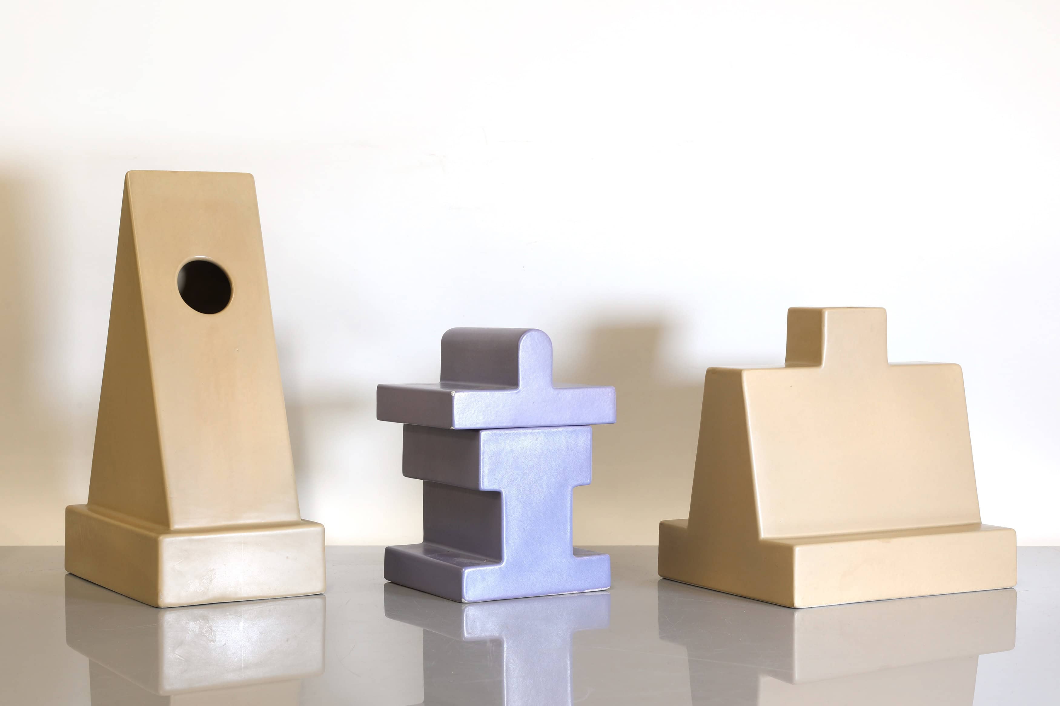 Sottsass yantra sculptures
