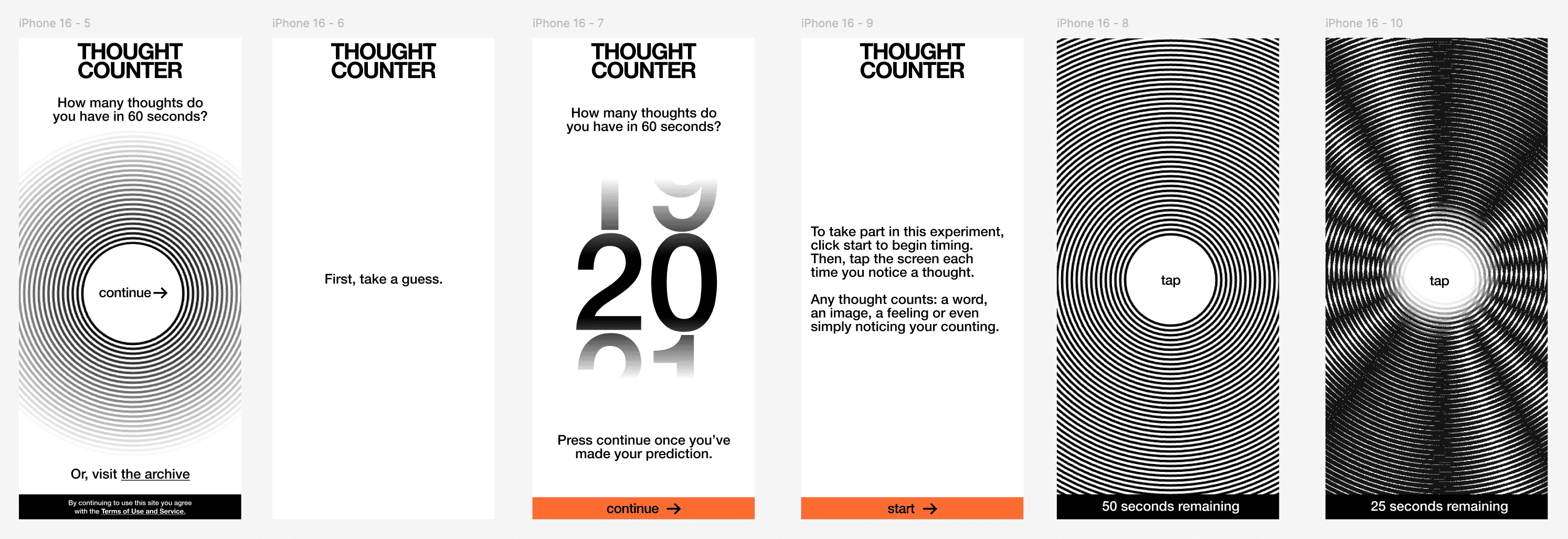 Refining ThoughtCounter’s UX
